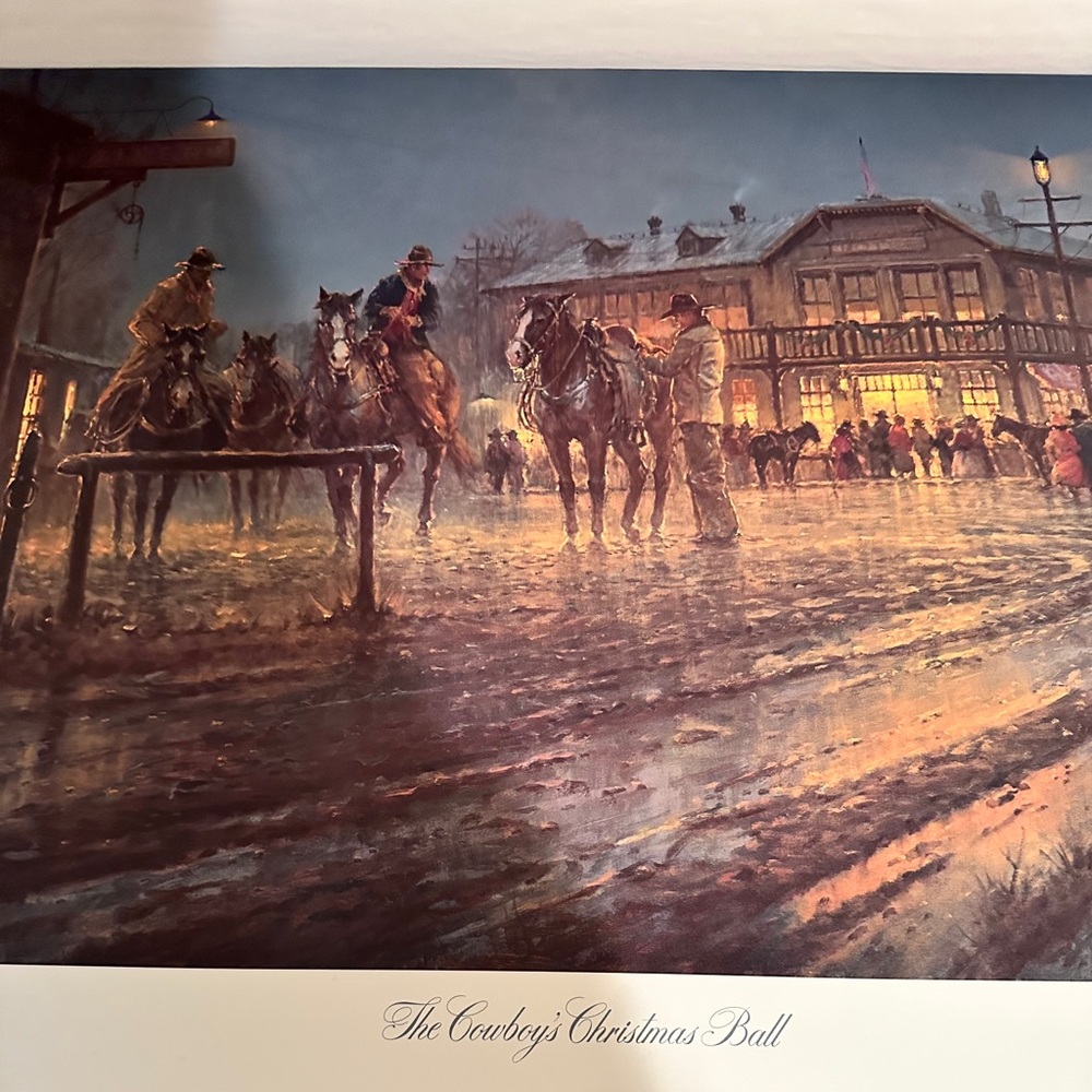 G, Harvey The Cowboy’s Christmas Ball S/N Limited Edition